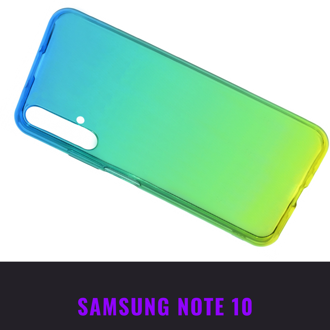 Силикон 0.5 mm Gradient Design Samsung Galaxy Note 10